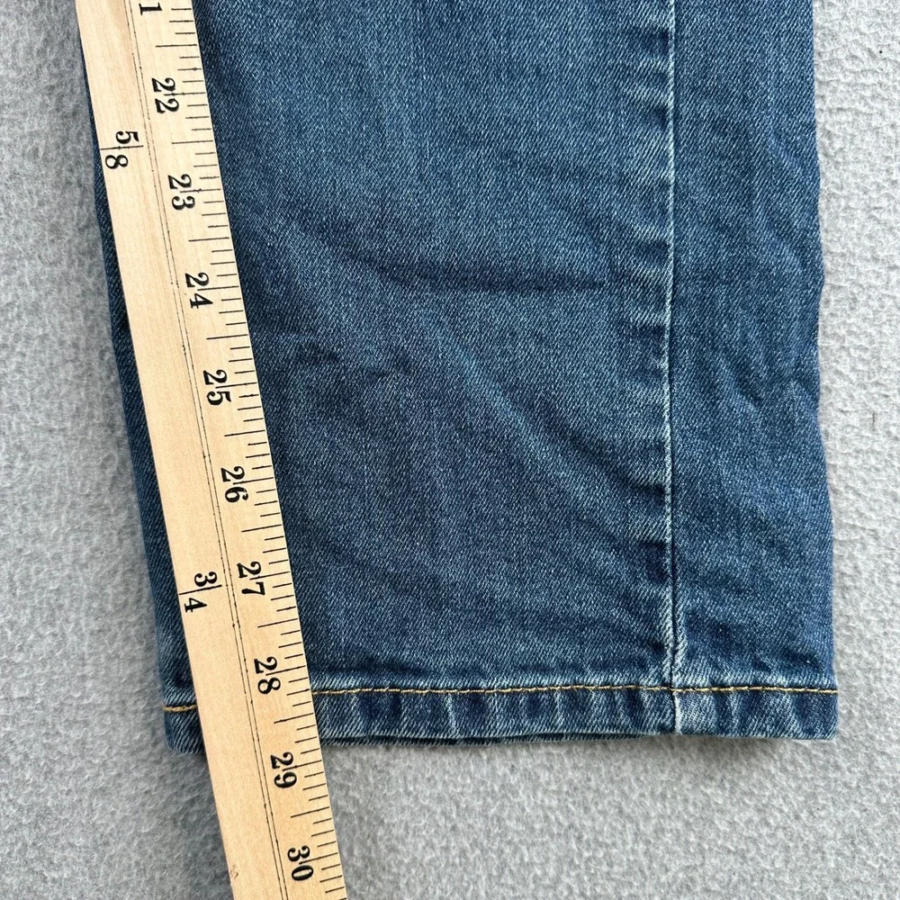Levi's 511 Jeans Men's‎ 34x30 Blue Slim Fit Denim Medium Wash Western Rodeo Fade